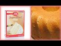 جربت ليكم بيتي كروكر بالفانيلا الكيكة المنزلية الكيك الأبيض الجاهز Betty Crocker Vanilla 