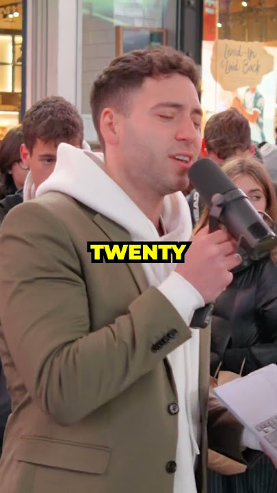 Pretending I Can't Sing In Public And Then Surprising Everyone😱 