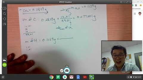 IB Chem 1.2.2 Empirical/Molecular formula using Combustion analysis