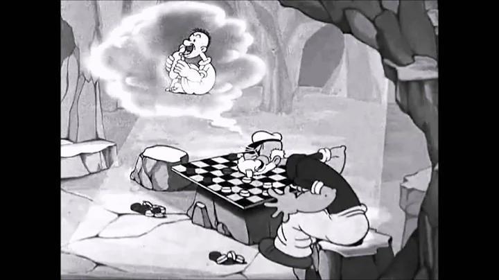 Popeye meets his Poop-deck Pappy