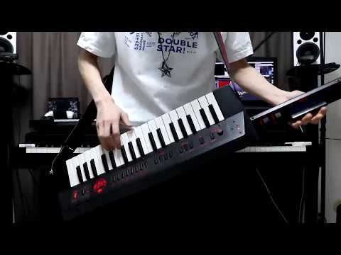 あんさんぶるスターズ Switch Temptation MagicをKX5 ショルダーキーボード で弾いてみた