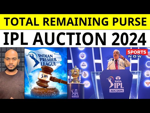 IPL Auction 2024 Retained & Released Players List, Remaining Purse for all  IPL Teams