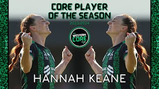 Your 2023/2024 Core Player of the Season - Hannah Keane 💚🖤