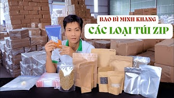 Túi Zip - Các Loại Túi Zip Giá Sỉ Rẻ | Bao Bì Minh Khang