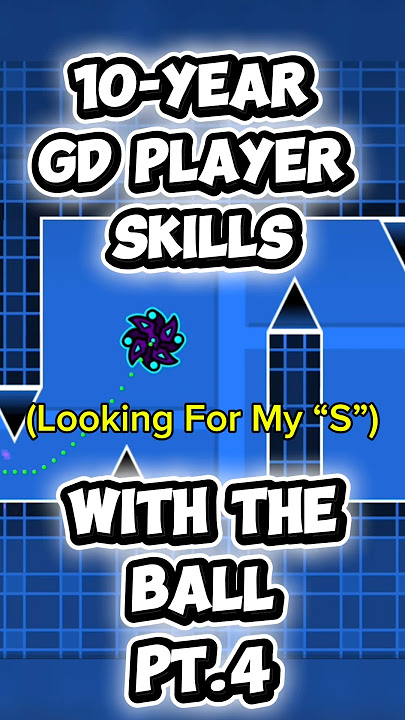 10-Year GD Player vs The BALL Test! 😱 Pt.4 #geometrydash #gd #gaming #gameplay