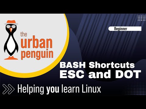 Bash shortcuts in Linux ESC and dot