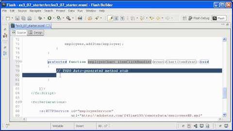 Flex in a Week :: v3 07 Implementing Two way data binding