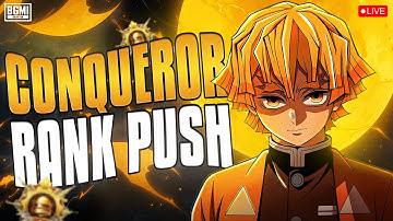 CONQUEROR RANK PUSH BEGINS! | CLASSIC HACKER OR WHAT | BGMI LIVE #bgmi #bgmilive