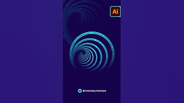 Endless Typography Spiral #adobeillustrator #spiral #vectordesign