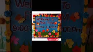 WELCOME TO PTM || Parents teacher meeting at school soft boards || screenshot 1