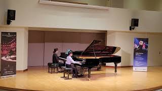 2023 CMC Final 11 Years Old Piano - Mendelssohn Piano Concerto No. 1 in G minor (op. 25), 1st & 2nd