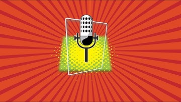 sunburst microphone creating in adobe  illustrator