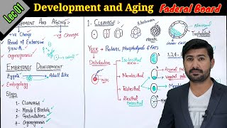 Development and Aging | Embryonic Development | Types of cleavages, Faderal board biology class 12