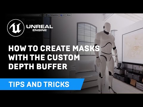 カスタムデプスバッファを使用してマスクを作成する方法|ヒントとコツ| Unreal Engine