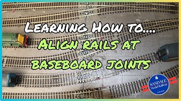 Learning To Fix and Solder Track with Model Tech Rail Aligners Across Baseboard Joints  | Ep. 7
