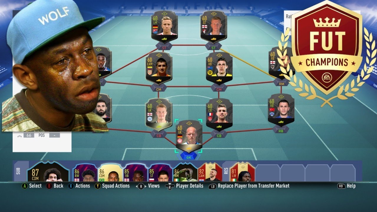 Using a FUT SWAP team in fut champs FIFA 19