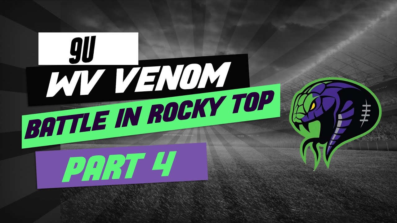 9u WV Venom Battle In Rocky Top Tournament 2022 PT 4 YouTube