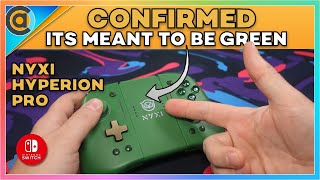 UPDATE : Nyxi Hyperion Pro has a green insert.