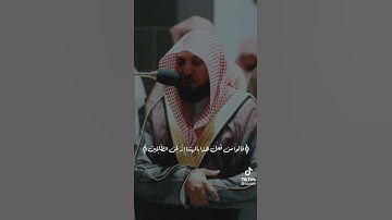 تلاوة خاشعة ومؤثرة للشيخ ماهر المعيقلي!!💔#ماهر_المعيقلي #قرآن #الشيخ_ماهر_المعيقلي #راحة_نفسية