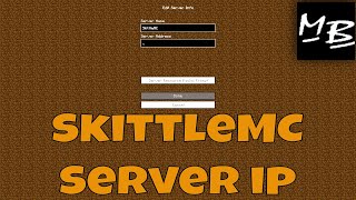 Minecraft SkittleMC Server IP Address