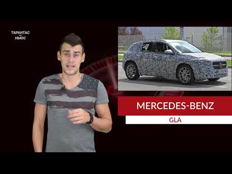 Новый Mercedes-Benz GLA замечен фотошпионами на тестах