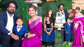 Actress Rambha Son Shivin 3rd Birthday Celebration | Daughters | Latest Family Pics | Extra Zoom