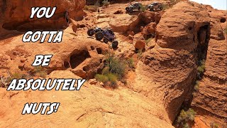 Sand Hollow 2022 Day 5 Part 2 (Crazy Trail Next to a Cliff)