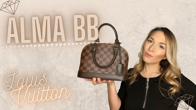 Louis Vuitton Alma BB Review, Damier Ebene, Wear and Tear, WFIMB, MOD  Shots