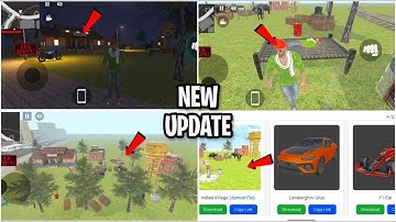 indian Theft Aura Simulator New update 🤯+ New Village Area+Cheat code Update Indian Theft Auto