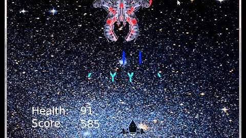 Space Shooter Video Game with Blender Game Engine