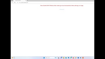 DISABLE POP UP BLOCKER PROBLEM SOLVED