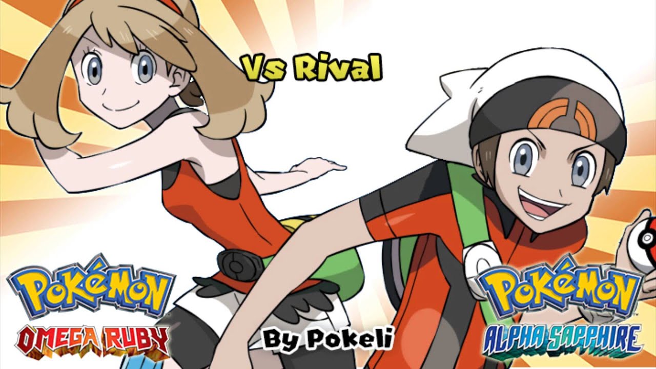 Pokémon OR/AS Remix - Vs Rival Brendan and May (HQ)