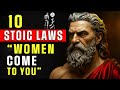 10 Stoic Laws That Make Women Chase You Automatically (Without Trying) | Stoicism