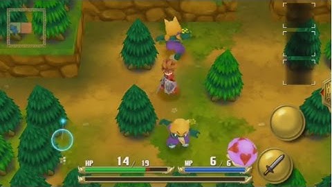 Adventures of Mana (by SQUARE ENIX) - rpg game for android and iOS - gameplay.