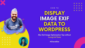 How To Display Image Exif Data In WordPress Site | Optimise Images Without Losing Exif Data | Smush