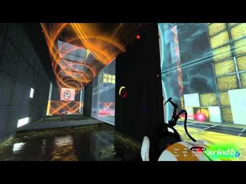 Portal 2 Gameplay COOP DLC   Livello 7di9 con Cage
