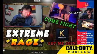 Best Rage Moments You Have Never Seen Them Rage Before In Call of Duty Mobile