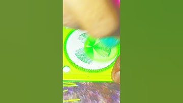 How many circles were drawn Design ruler #Spirograph Retro Design Tin Drawing Set #spirograph #art 😛