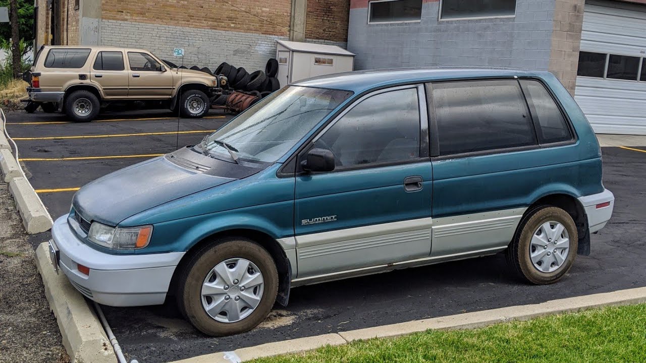 The Eagle Summit Wagon was an AWD Mini Minivan Built by Mitsubishi | SLC, UT