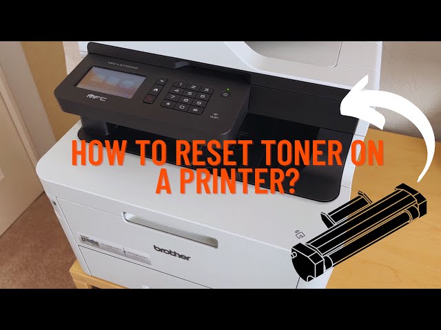 How to Reset Empty Toner Cartridges and Fix a Brother Color Laser Printer 