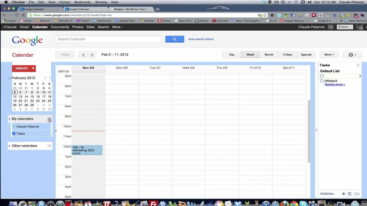 Google Calendar Set Up YouTube