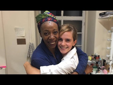 Emma Watson Meets Hermione From Harry Potter And The Cursed Child