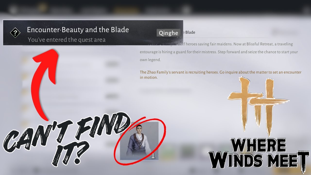 Where Winds Meet Hero And Beauty Quest