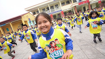 Flashmob Thái Nguyên - Trường Tiểu Học Thống Nhất - Cùng Kun Vận Động Mỗi Ngày