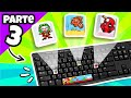 Parte 3 - PINTO mi TECLADO TECLA por TECLA con mis PERSONAJES FAVORITOS! ⭐ Así o más fácil