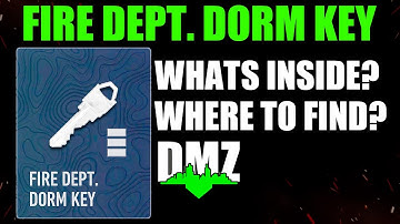 Fire Dept Dorm Key Room Location (WHATS INSIDE?) Where to find DMZ Vondel Season 4