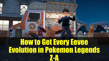 How to Get Every Eevee Evolution in Pokemon Legends Z-A | Complete Guide
