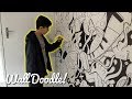 EPIC WALL DOODLE!! | Sharpie + Copic Doodle Art by Shrimpy