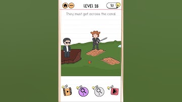 Brain Test 2 - Smith & Joe vs Prof Big Brain Level 28