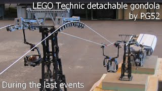 LEGO Technic detachable gondola - 2017/2018 exhibitions and future